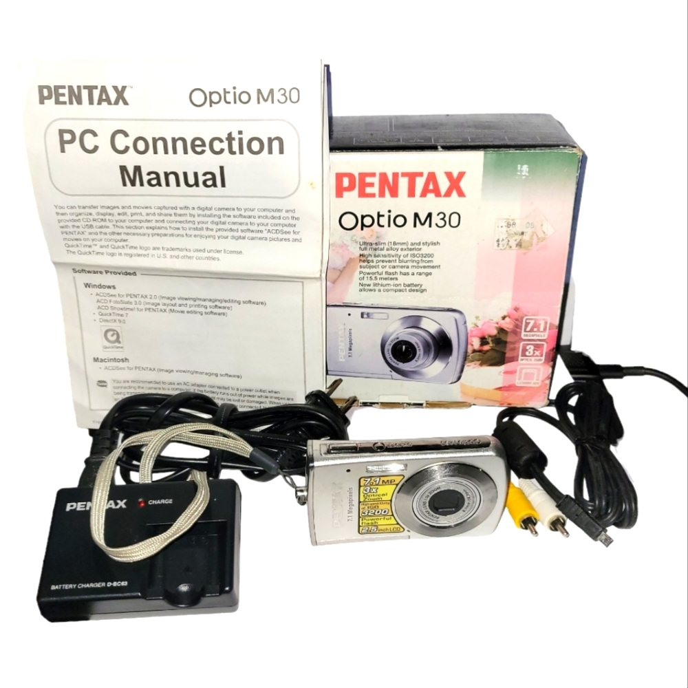 Pentax Optio M30 Digital Camera